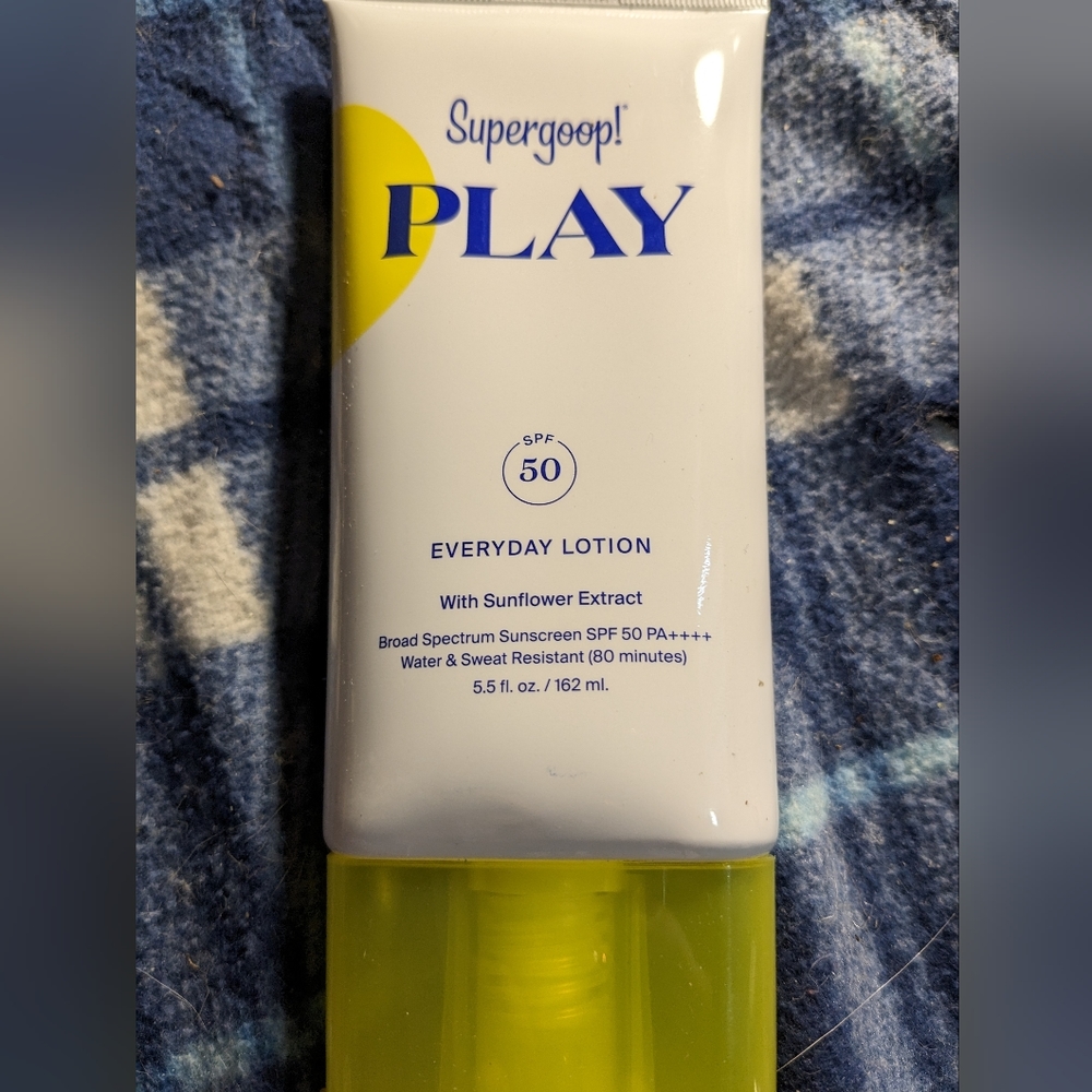 FIRE SALE!!!Supergoop! PLAY Everyday Lotion SPF 50 with Sunflower Extract PA++++